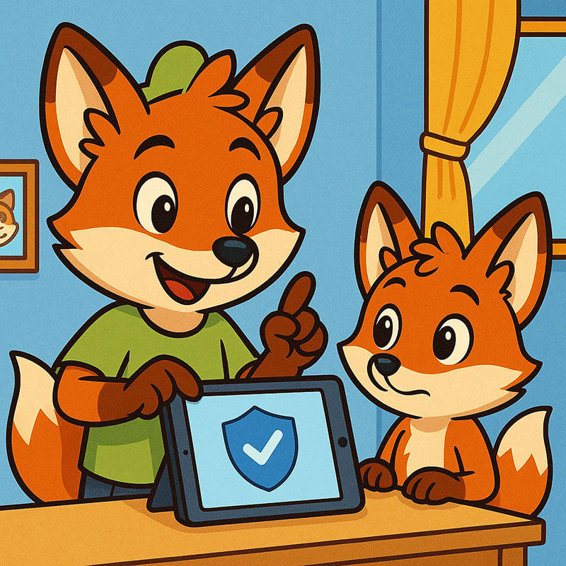 Rescue Fox - Clever mit Medien Sicherhit