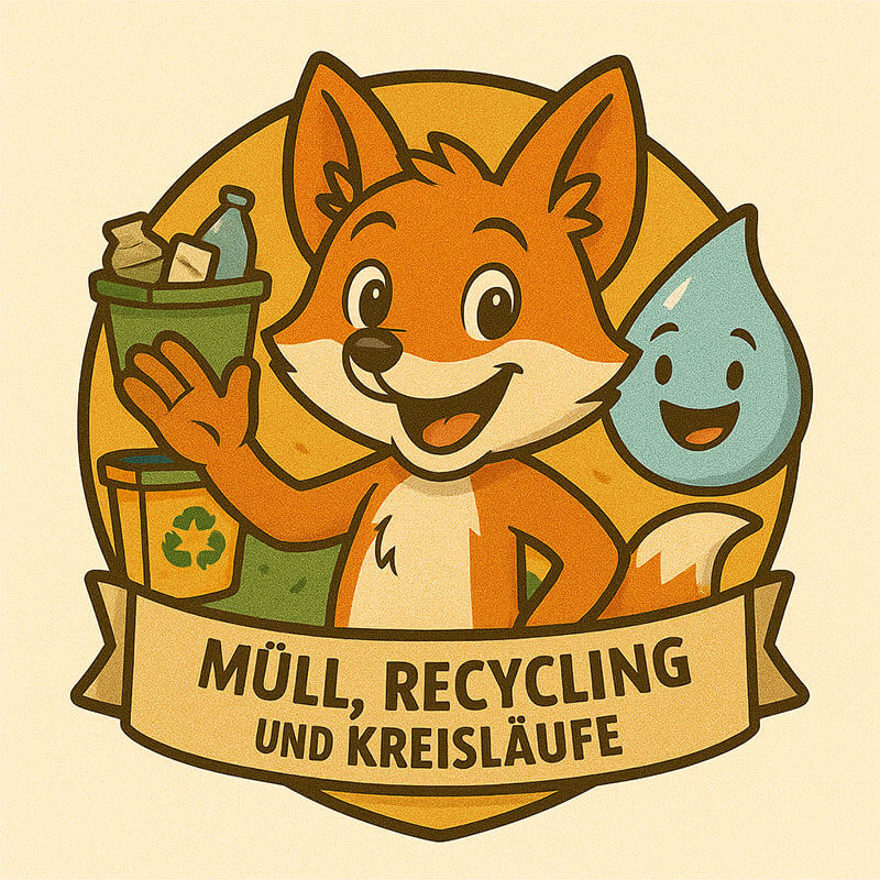 Rescue Fox - Wertvoll statt Wegwerf Logo